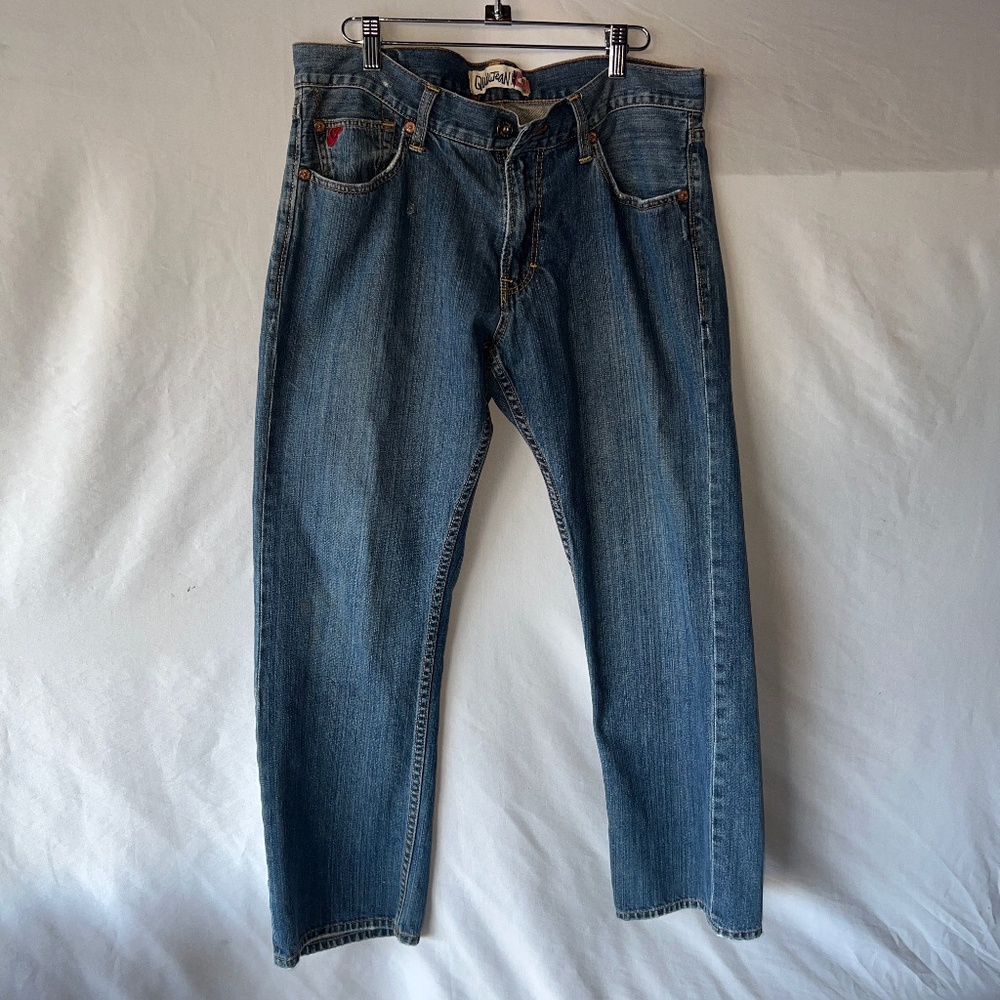 Quiksilver QuickJean Bold Denim Straight Size 32 x 30